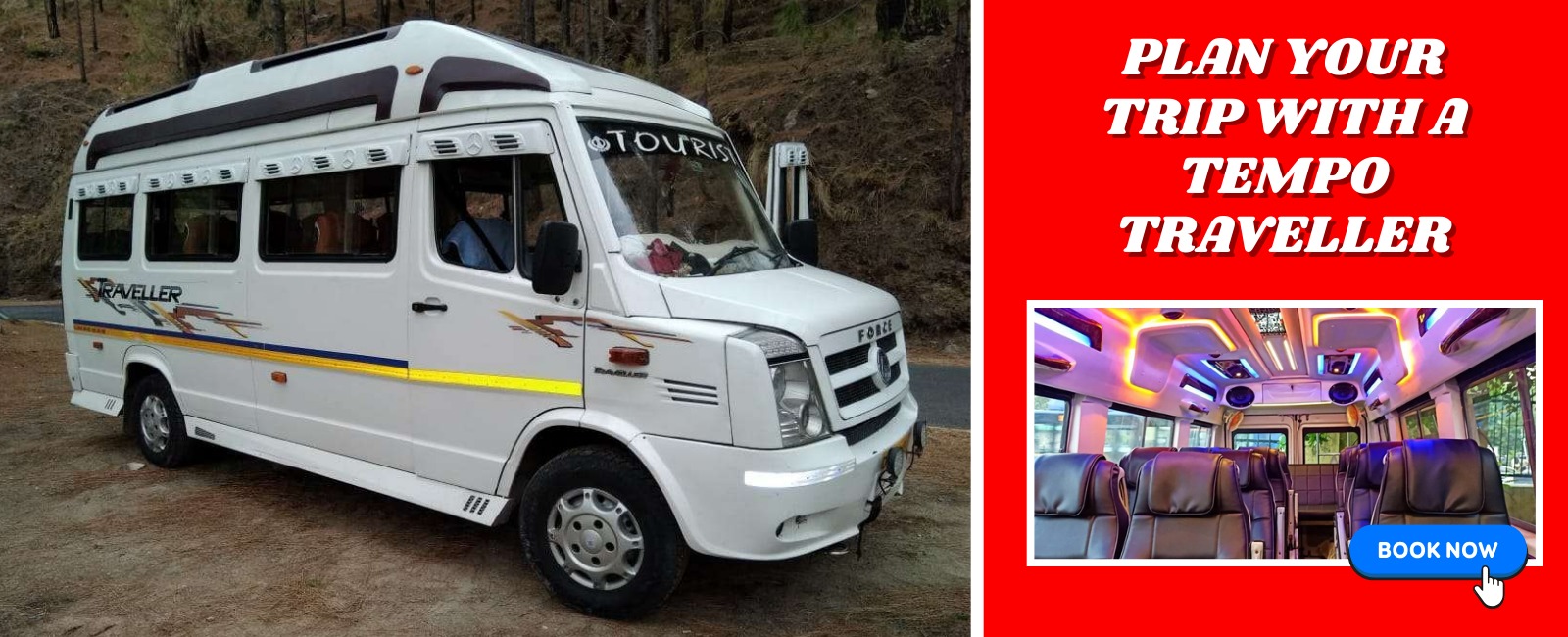 Tempo traveller on Hire in delhi