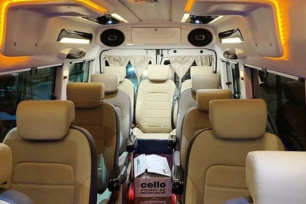 12 Seater Tempo Traveller in Gurugram